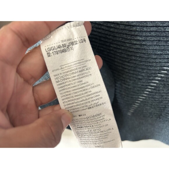 Under Armour Women's L Blue IntelliKnit Phantom Sweater 2.0 Crew Fitted NWOT - Picture 8 of 9